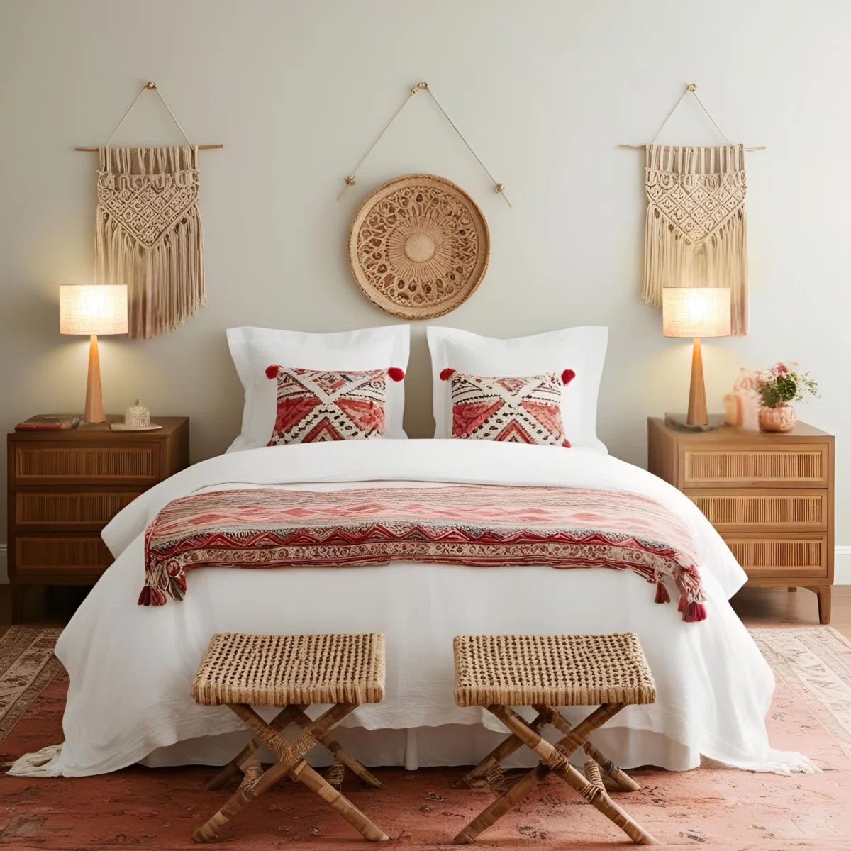 Manveen 20" Natural Solid Wood Table Lamp (Set of 2) thumbnail 5